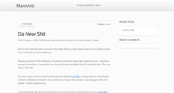 Desktop Screenshot of mannartt.com