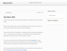 Tablet Screenshot of mannartt.com